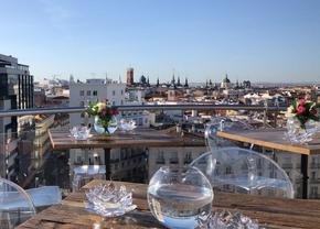 Vistas diurnas desde la Terraza del Santo Domingo