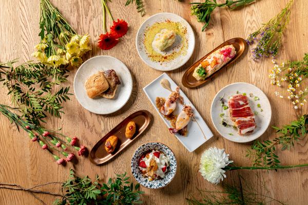 Menú para compartir bodegón